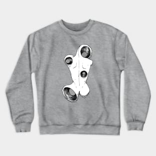 Wormhole Back Crewneck Sweatshirt